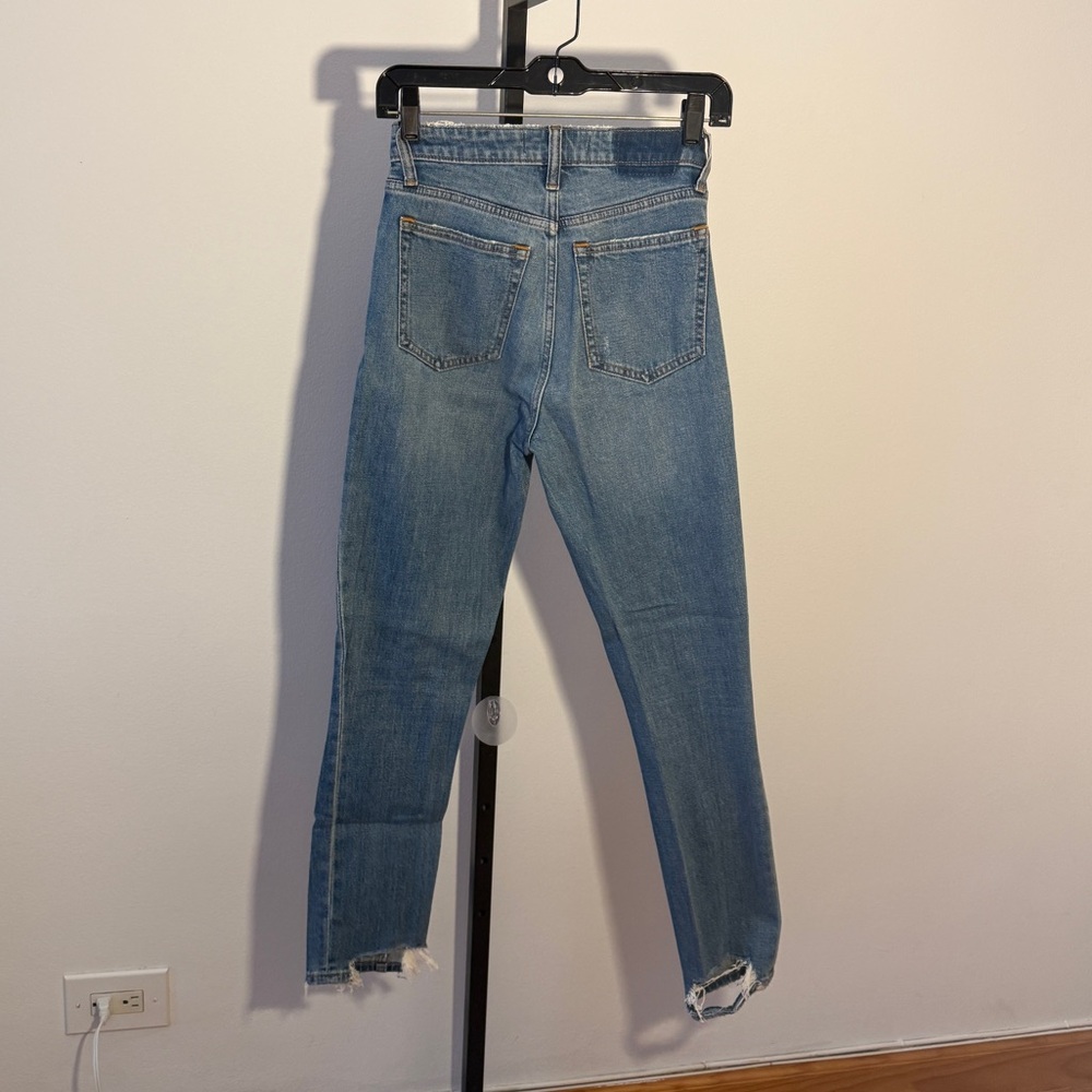 Abercrombie & Fitch Blue Skinny High Rise Jeans Size 24 - Picture 2 of 4